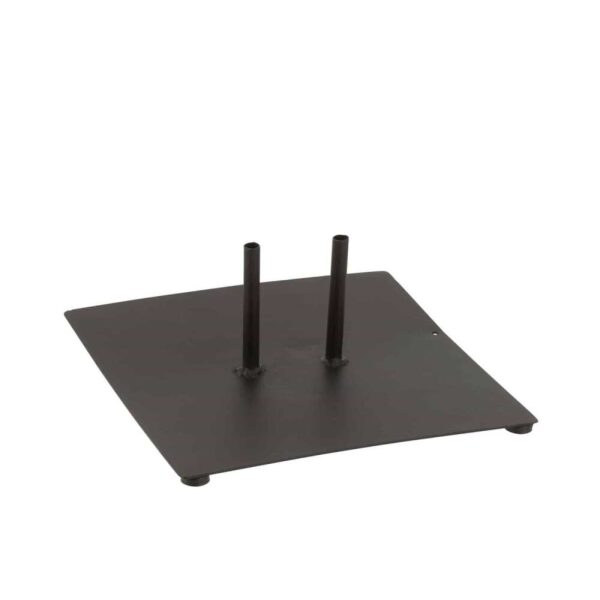 FOOT FOR GARDEN STAKE 2 PIN IRON BLACK LARGE