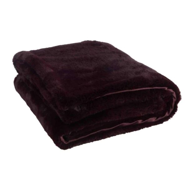 PLAID CUTIE POLYESTER DARK RED