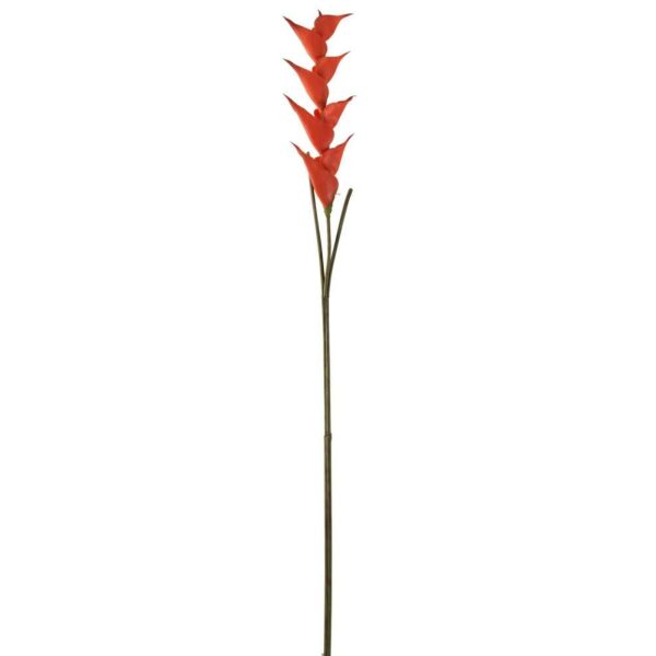 BRANCH HELICONIA PLASTIC ORANGE
