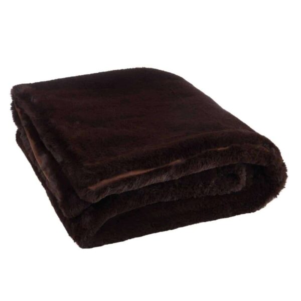 PLAID CUTIE POLYESTER DARK BROWN