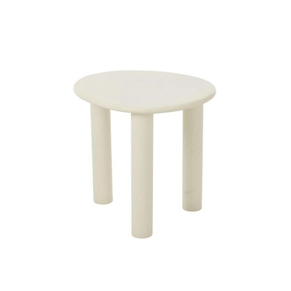 SIDE TABLE BALI MDF/PVC WHITE SMALL