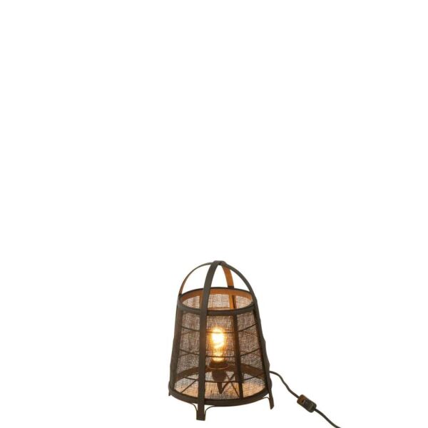 LAMP RYA COTTON/BAMBOO BLACK SMALL