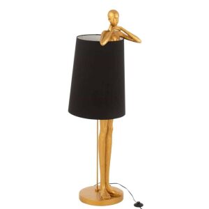 LAMP MAN POLY GOLD