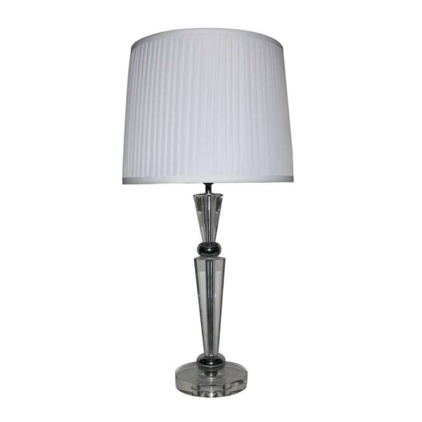 Lampe Base Krystall Stor 15X15X47Cm