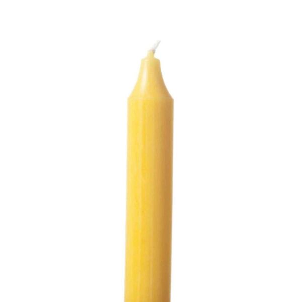 Kronelys Rustikk 2,2X18Cm 36 Sitrongul