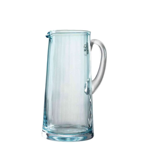 CARAFE LINES GLASS BLUE