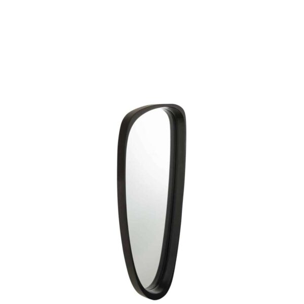 MIRROR GILES MDF/GLASS BLACK LONG