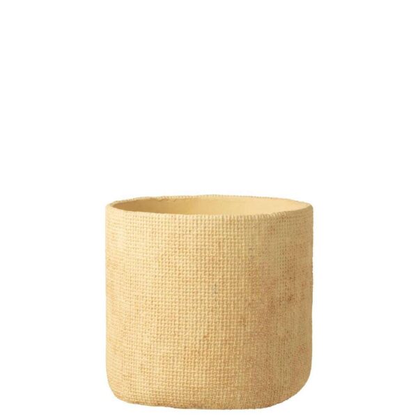 FLOWERPOT SUNNY CEMENT BEIGE LARGE