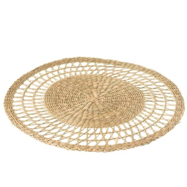 COASTER ROUND SEAGRASS NATURAL