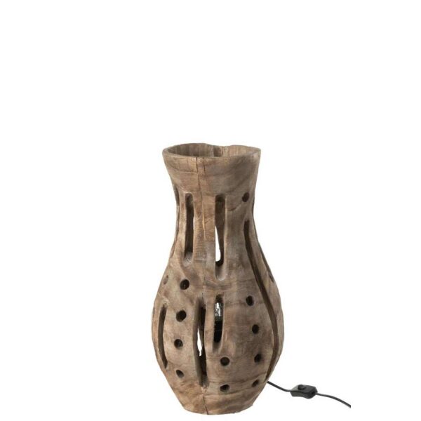 LAMP ELISABETH WOOD NATURAL