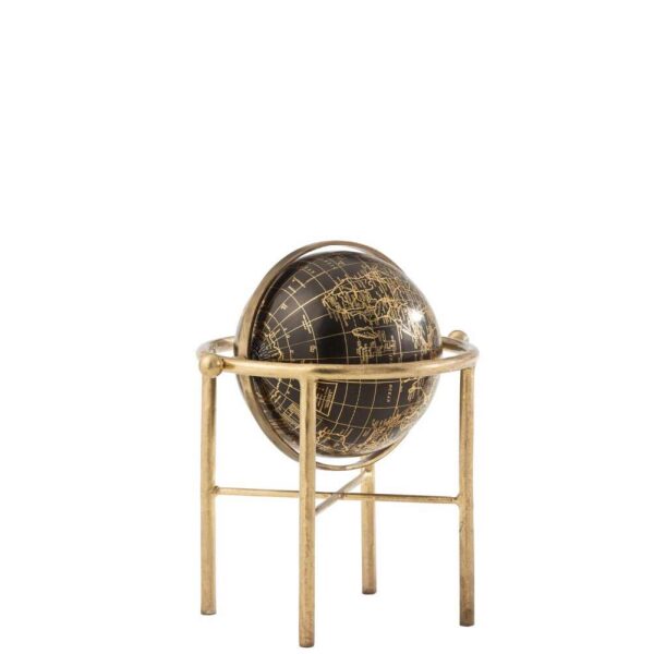 GLOBE VINTAGE IRON/PLASTIC GOLD/BLACK SMALL