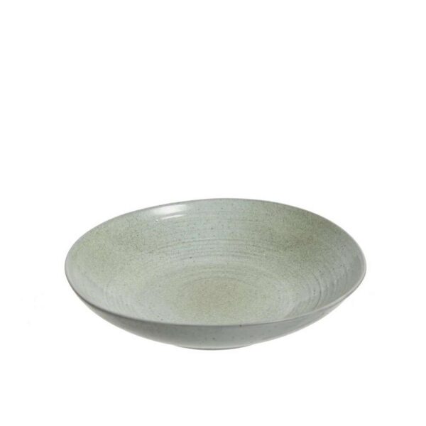 PLATE DEEP DOT CERAMIC MINT