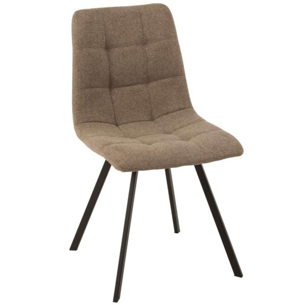 CHAIR BABETTE TEXTILE/METAL BEIGE