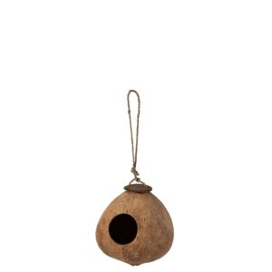 COCONUT HOUSE BROWN NATURAL LARGE