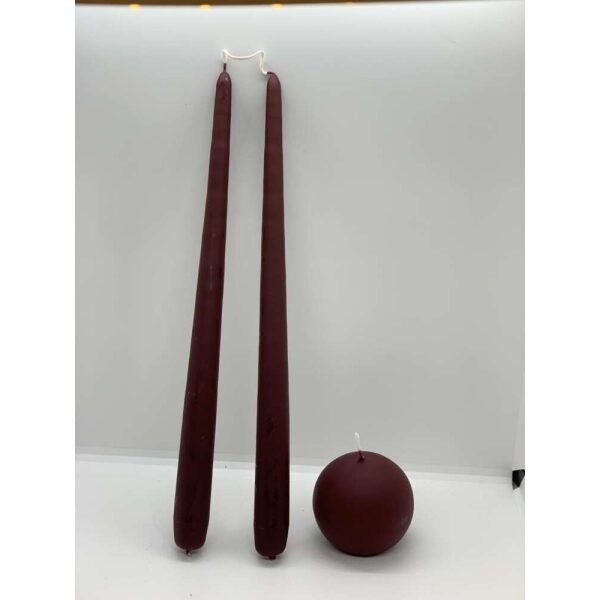 Kulelys 7x7 cm-37 Aubergine
