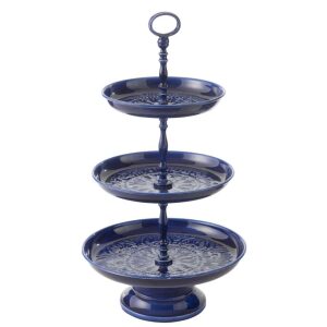 CAKE TRAY PAG IRON BLUE