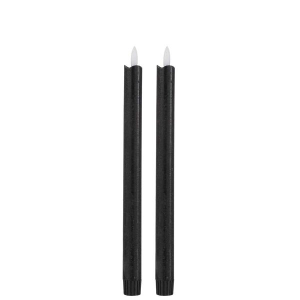 CANDLES LED LONG BLACK LARGE