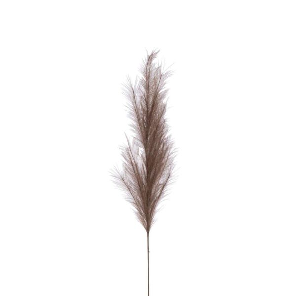 BRANCH PLUMEAU PLASTIC DARK BROWN MEDIUM