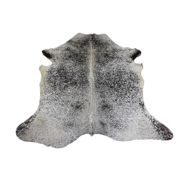 COWHIDE LEATHER SALT & PEPPER BLACK/WHITE3-4M²