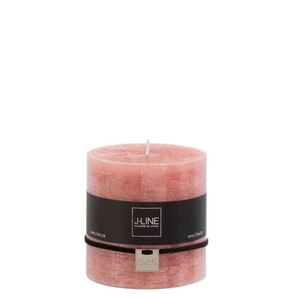 CYLINDER CANDLE TERRACOTTA -64H