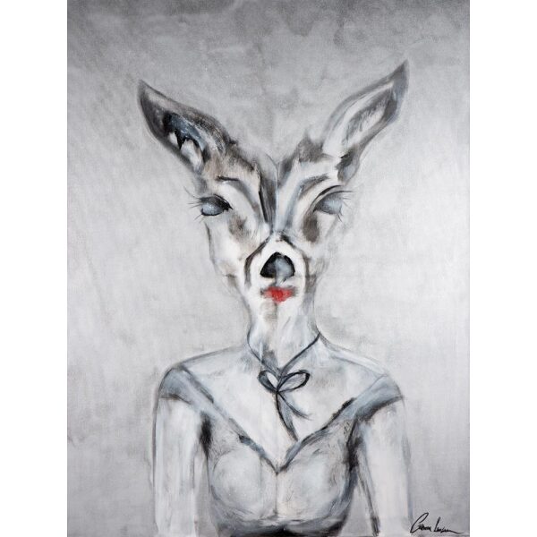 C.Larsåsen -Fru 60x80cm