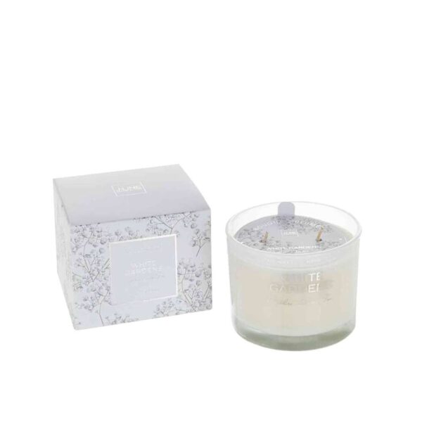 SCENTED CANDLE WHITE GARDENS WHITE SMALL-30U