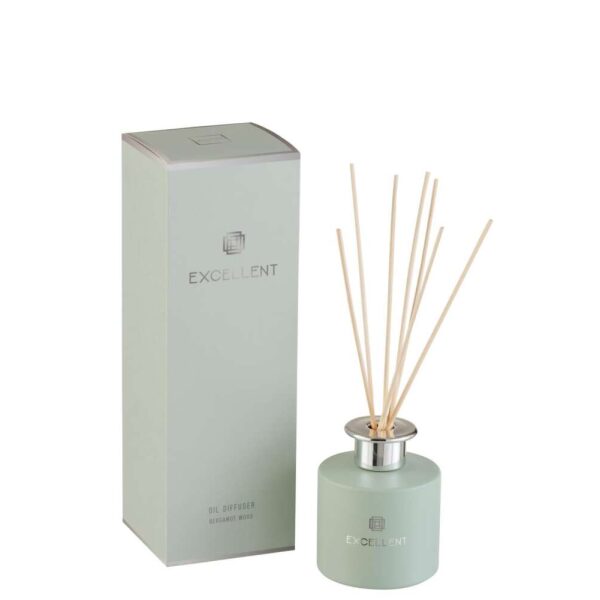 SCENTED OIL EXCELLENT GLASS MINT GREEN