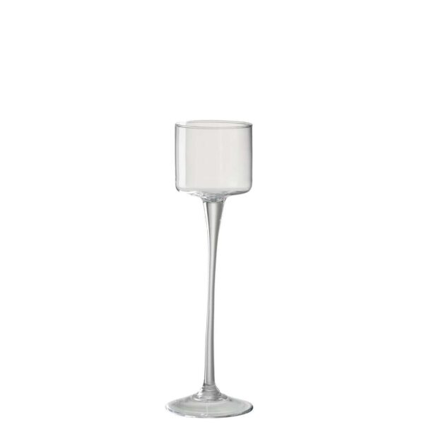 HURRICANE ON FOOT GLASS TRANSPARENT SMALL