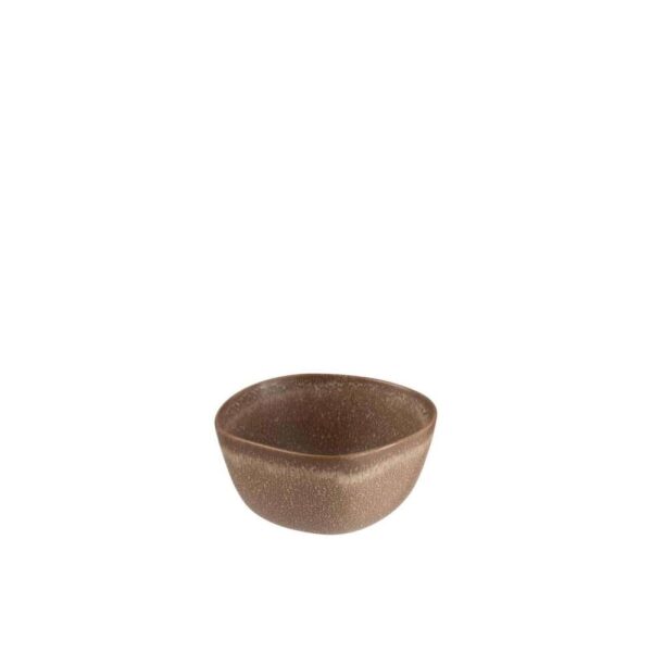 BOWL LOUISE CERAMIC COGNAC SMALL