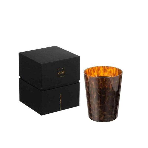 SCENTED CANDLE NOA BROWN MEDIUM68H