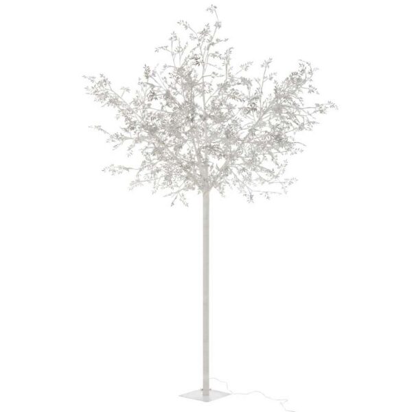 TREE LEAVES GLI+LED METAL SILVER EXTRA LARGE