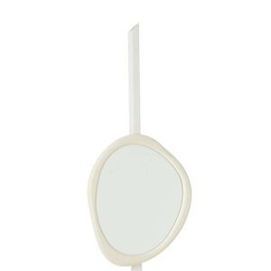 WALL MIRROR MODERNA MDF/MIRROR WHITE SMALL