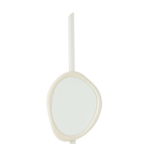 WALL MIRROR MODERNA MDF/MIRROR WHITE SMALL