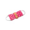 BAG OF 7 MOUTH MASKS PATTERNS COTTON PINK