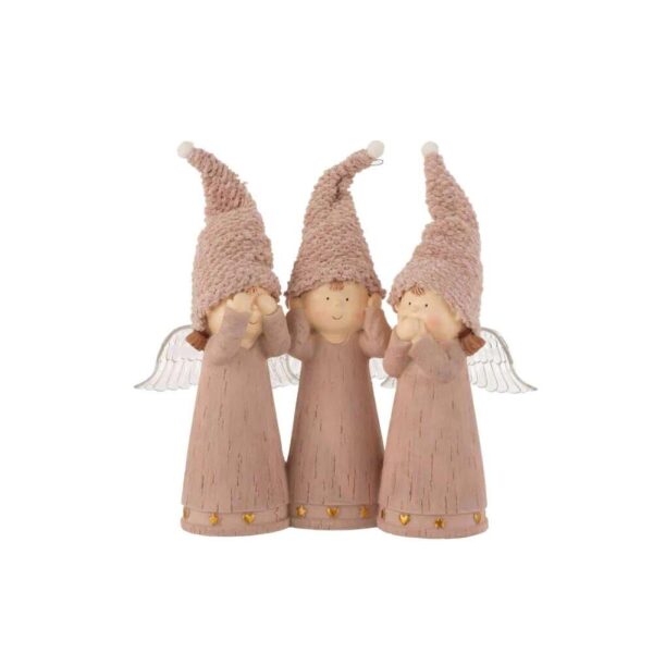 ANGEL 3PARTS SEE/HEAR/SPEAK NO EVIL PORZ PINK