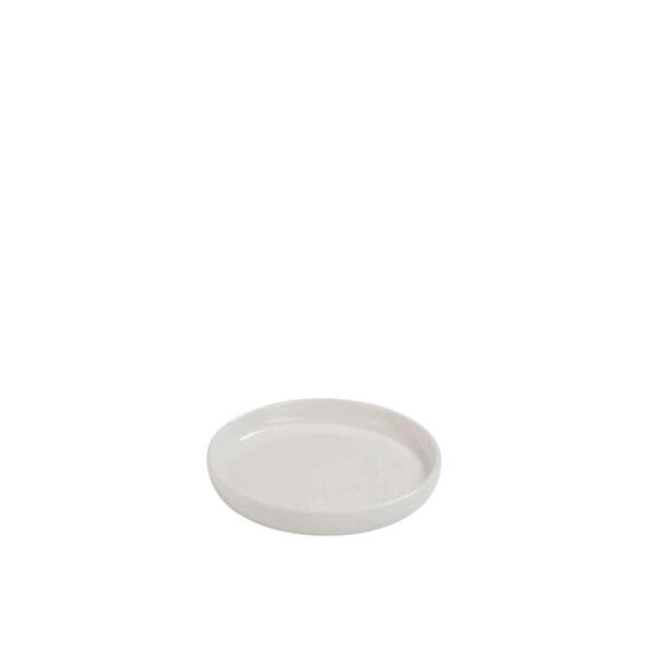 PLATE SMALL EDGE PORCELAIN WHITE