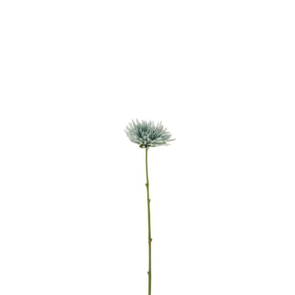CHRYSANT MINI PLASTIC WHITE LIGHT BLUE