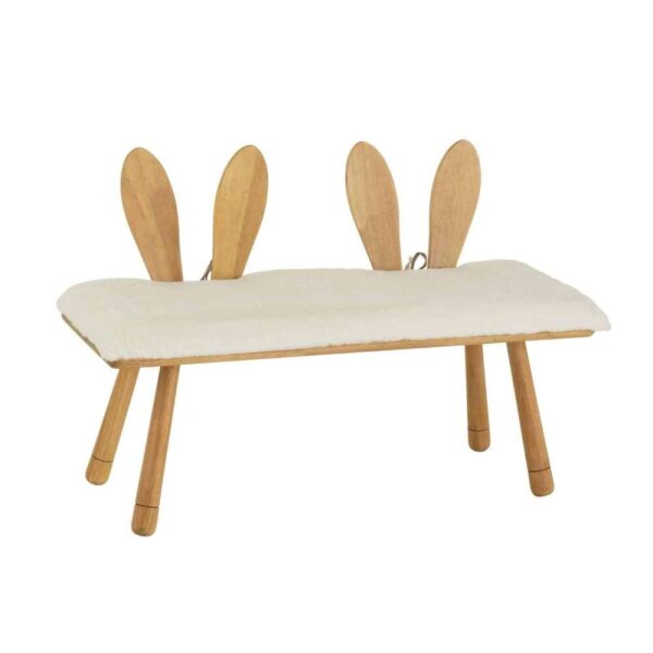 CHAIR CHILD EAR BUNNY 2 PEOPLE WOOD NATURAL
