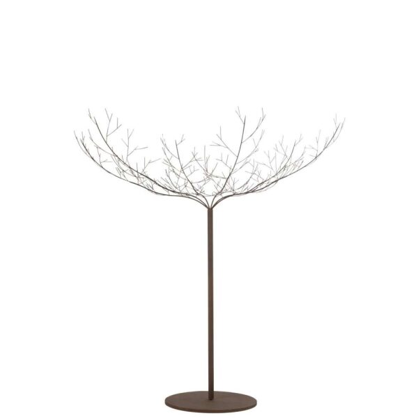 TREE METAL BROWN LARGE