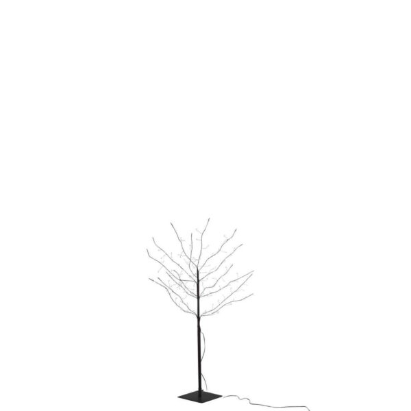 TREE BARE+LED METAL BLACK METAL