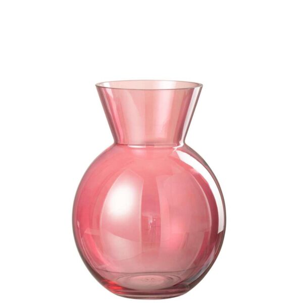BASE BALL GLASS PINK LARGE