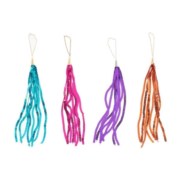 HANGER SEQUIN PLASTIC MIX ASSORTMENT OF 4