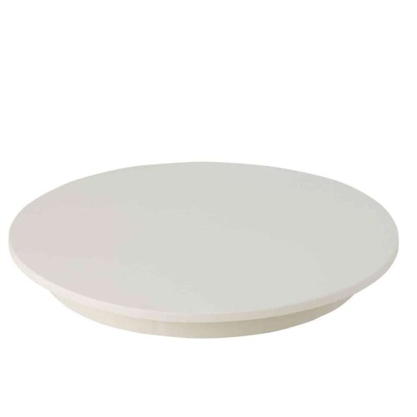 ROTATING BASE ROUND 100KG PLASTIC WHITE LARGE