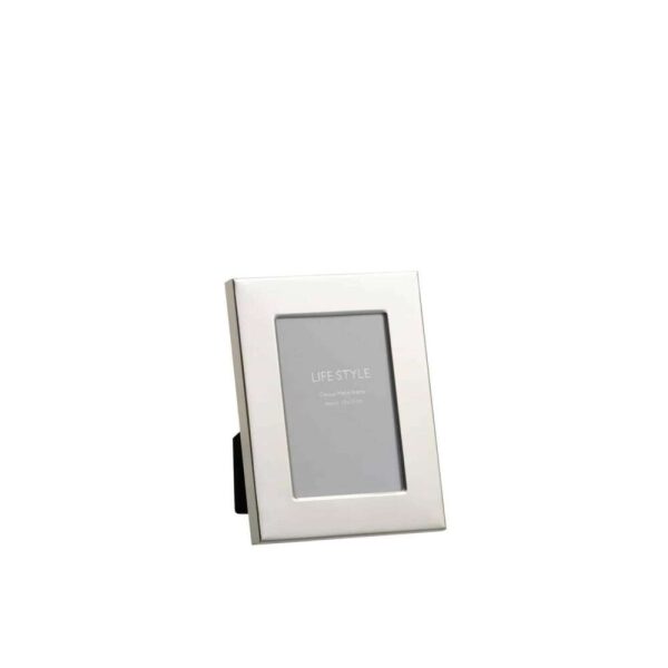 PHOTO FRAME WIDE BORDER 10X15 METAL SILVER SMALL