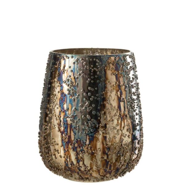 HURRICANE LISE GLASS BROWN/GOLD LARGE