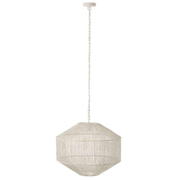 HANGING LAMP METAL MATTE WHITE