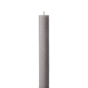Kronelys rustikk maxi 39 Lys grå 29cm
