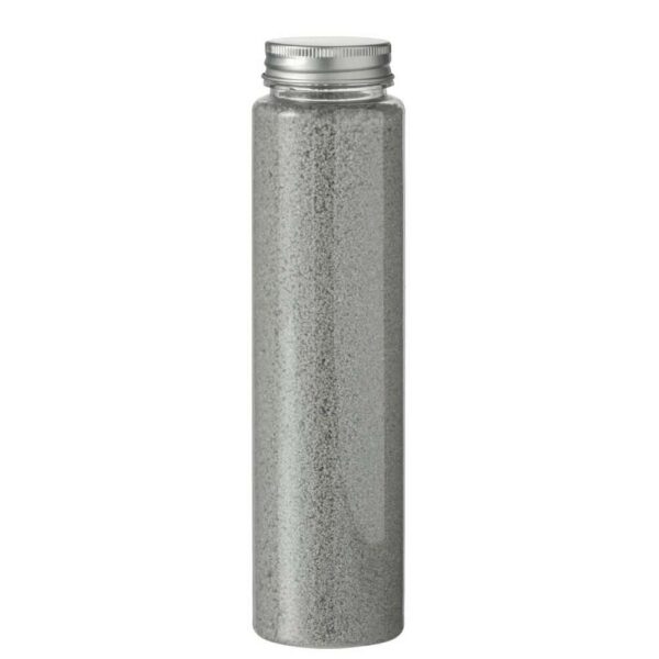 DECORATIONAL SAND 630GRAMS IN BOTTLE LIGHT GREY