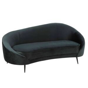 SOFA ELISABETH TEXTILE/METAL GREEN