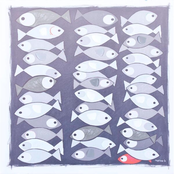 Maleri 60X60Cm